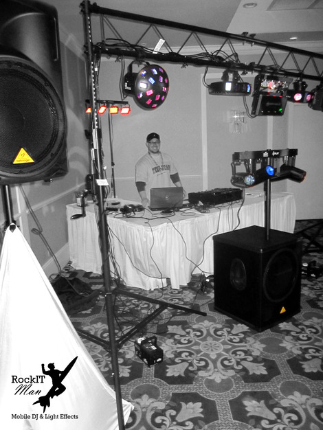 DJ in Appleton - RockIT Man Mobile DJ & Light Effects