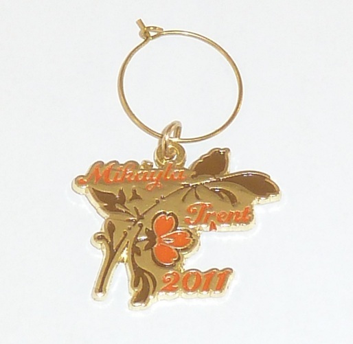 Custom Invites / Favors in Oklahoma City - Metro Pins... for Bridal Wine Charms