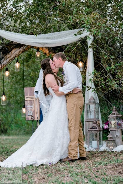Reception Location in Augusta - Round Up Barn Weddings