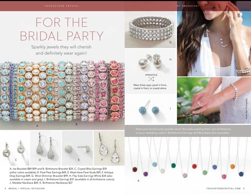 Jewelry in Sterling - Touchstone Crystal by Swarovski