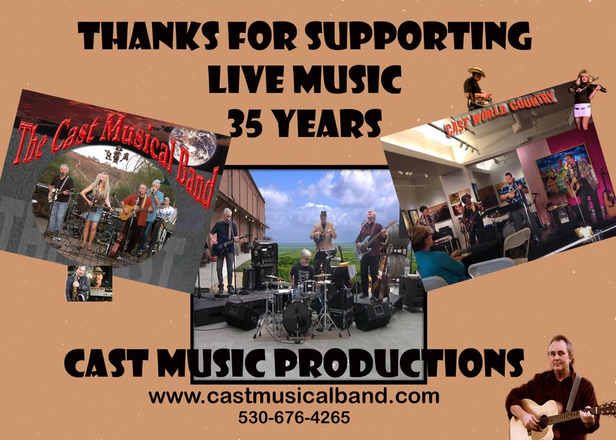Musicians in Orangevale - Cast Musical Band