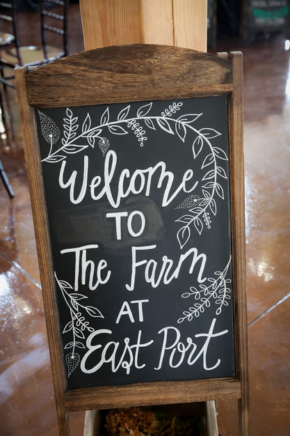 Reception Location in Alpine - The Farm at East Port Marina