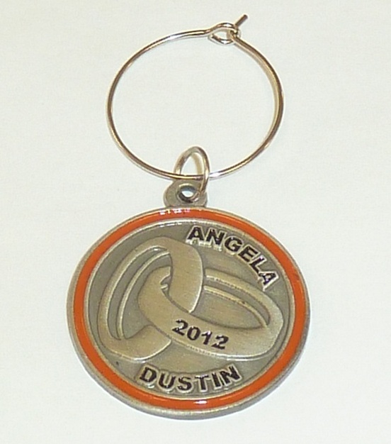 Custom Invites / Favors in Oklahoma City - Metro Pins... for Bridal Wine Charms