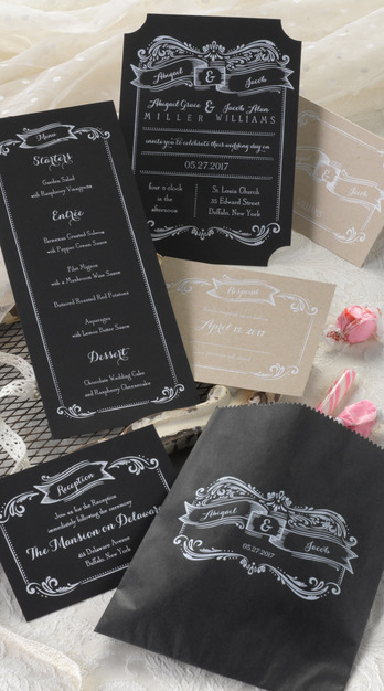 Custom Invites / Favors in Christiansburg - Green-Eyed Designs