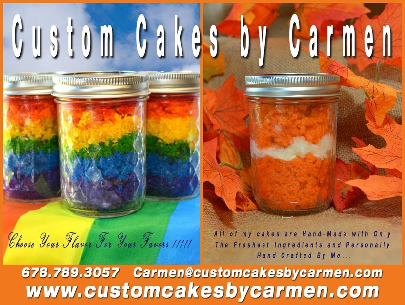 Cake in Braselton - Custom Jar Cakes By Carmen