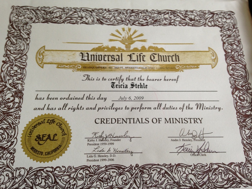 Officiants in Harrison Township - Boattownweddings