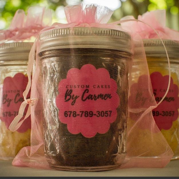 Cake in Braselton - Custom Jar Cakes By Carmen