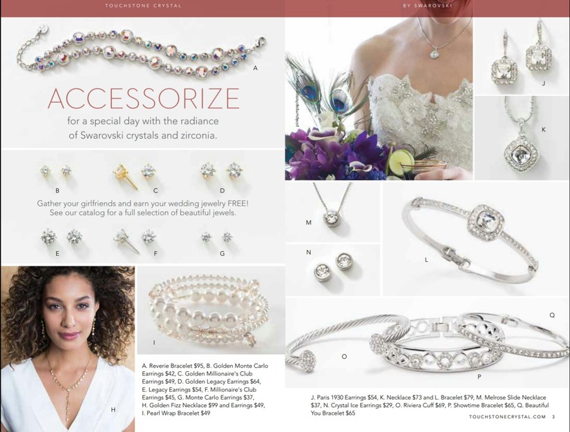 Jewelry in Sterling - Touchstone Crystal by Swarovski