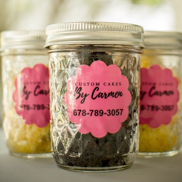 Cake in Braselton - Custom Jar Cakes By Carmen