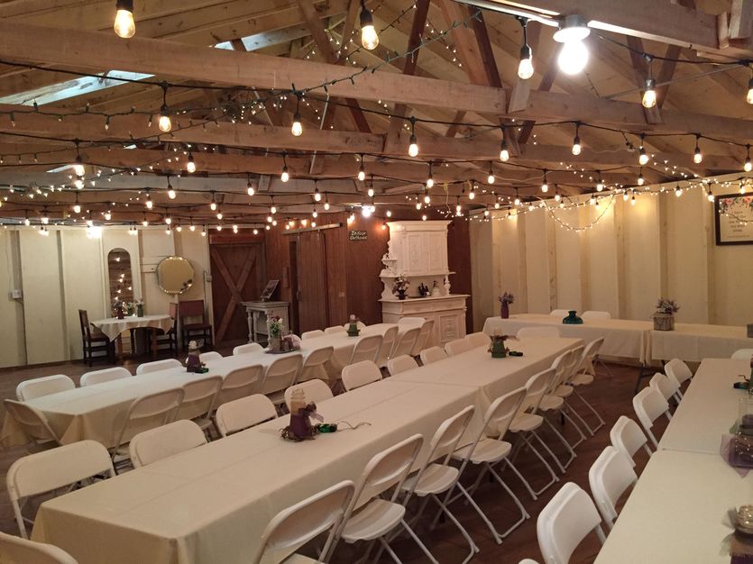 Reception Location in Augusta - Round Up Barn Weddings