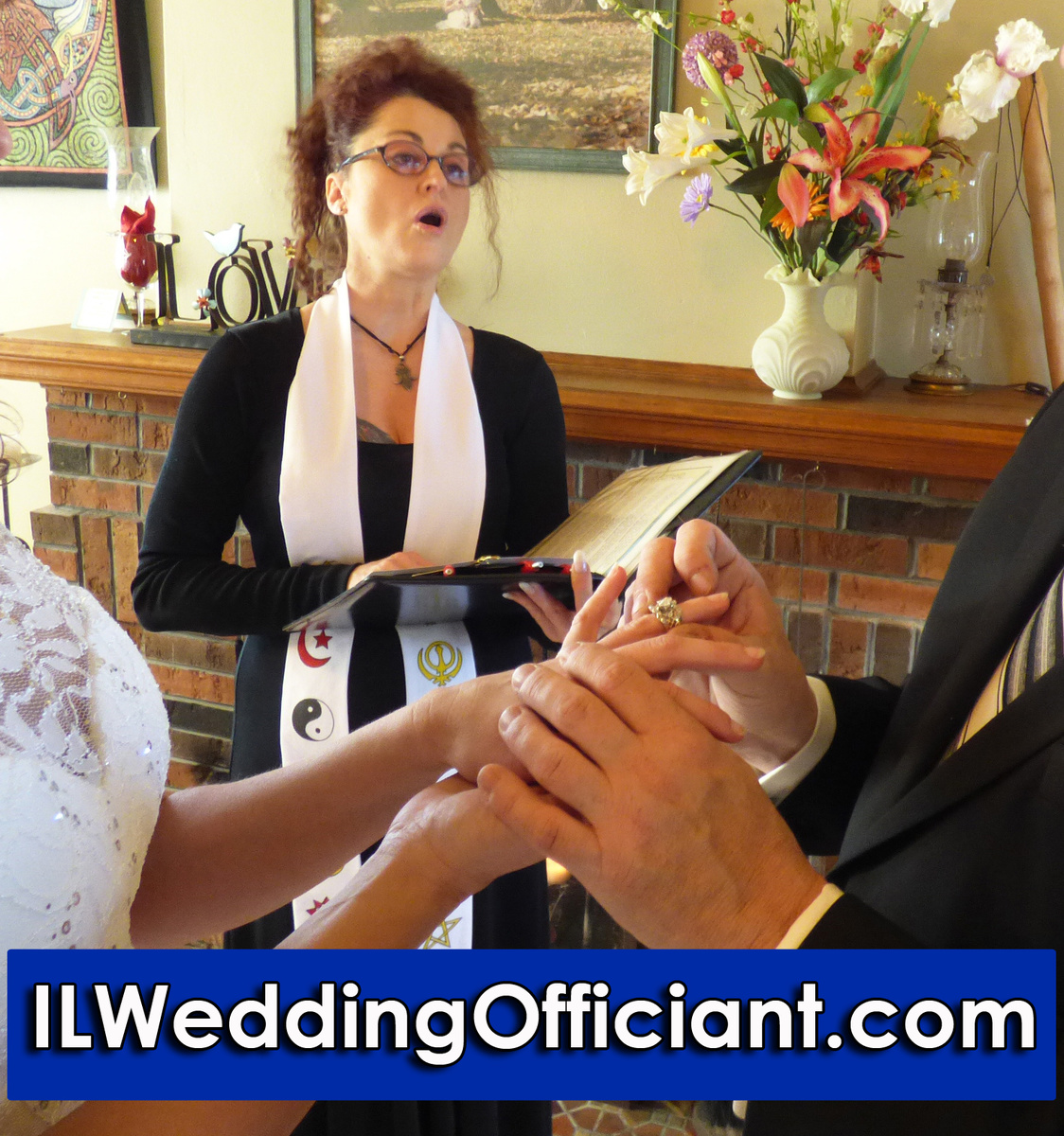 Your Location Or Mine! IL Wedding Officiant Best Wedding