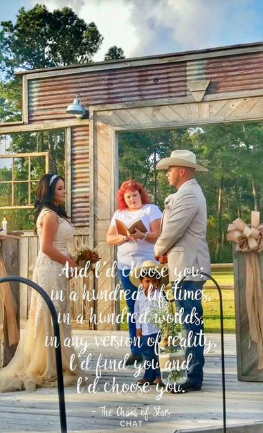 Officiants in Magnolia - Weddings By Candi