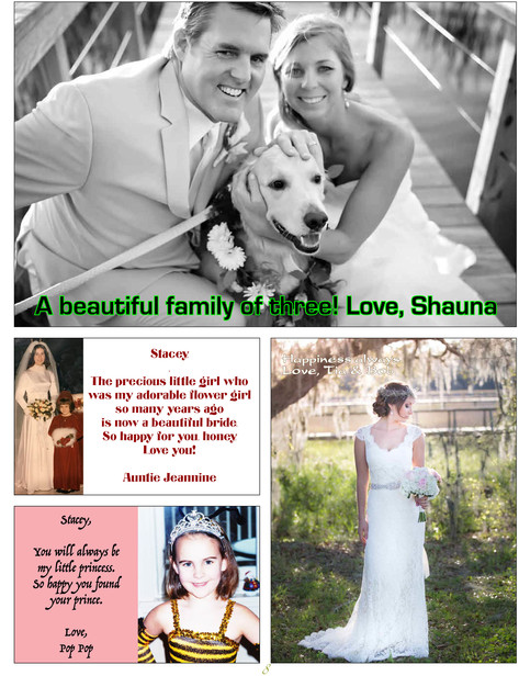 Custom Invites / Favors in Summerville - Tribute Ads