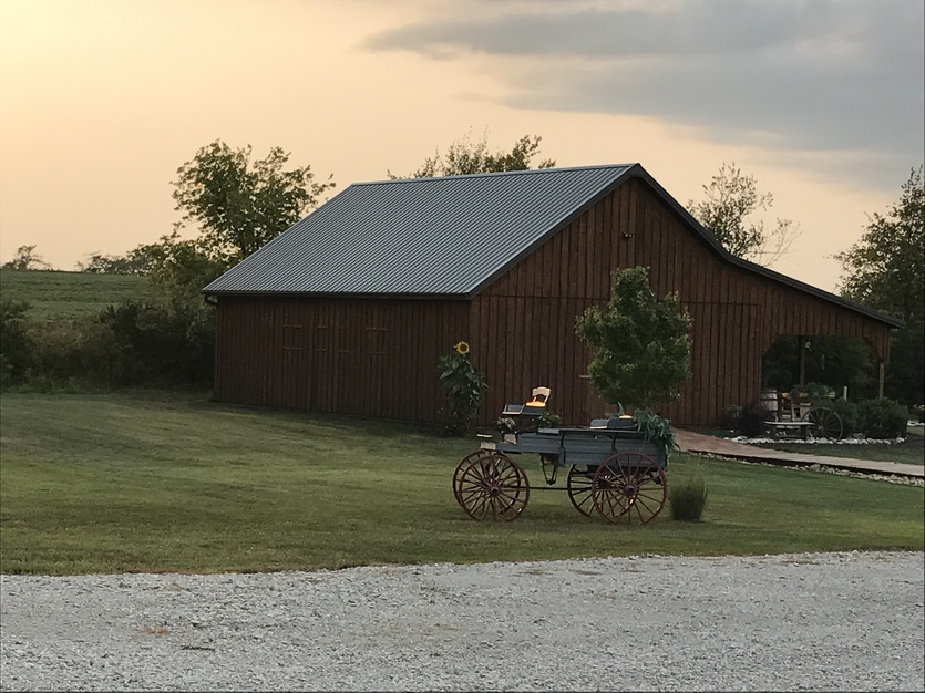 Reception Location in Lawson - Mellon Acres Event Center