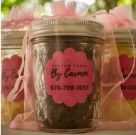 Cake in Braselton - Custom Jar Cakes By Carmen
