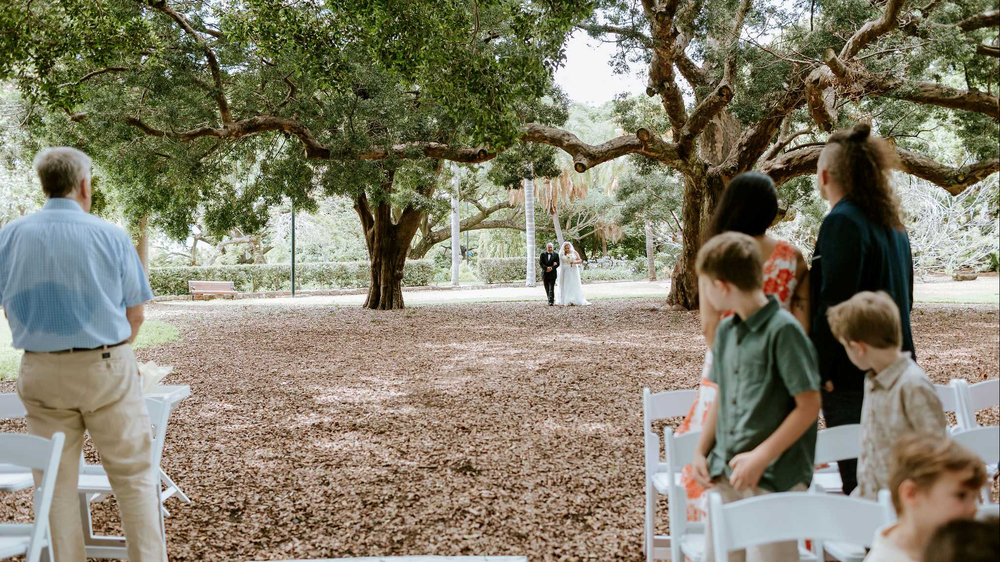 A Fun & Playful Brisbane City Botanic Gardens Wedding