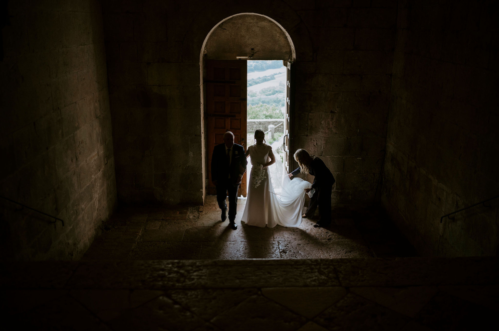 A Wedding With The Dolomites As Backdrop
