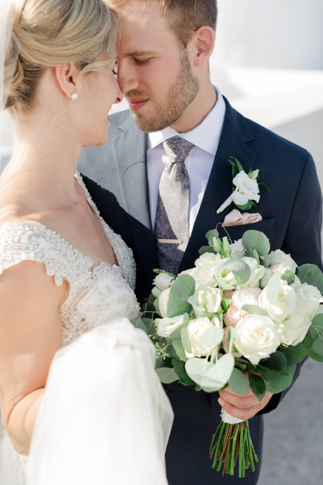 Chelsea And Joshua | Elopement In Santorini
