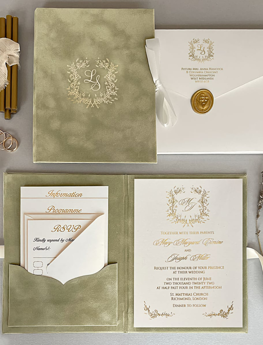 Folio Wedding Invitations