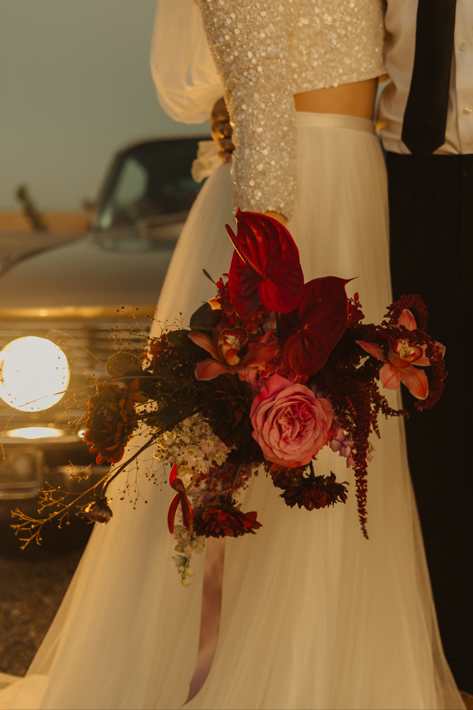Desert Sunset Elopement