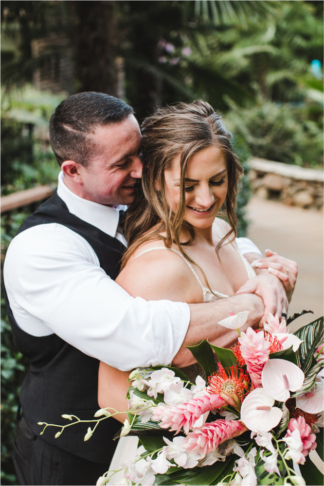 Tropical California Wedding At The Palms | Jaci + George