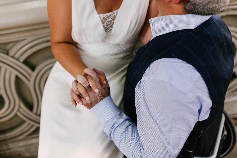Intimate Wedding Ceremony In Central Park.