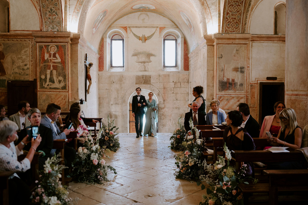 A Wedding With The Dolomites As Backdrop