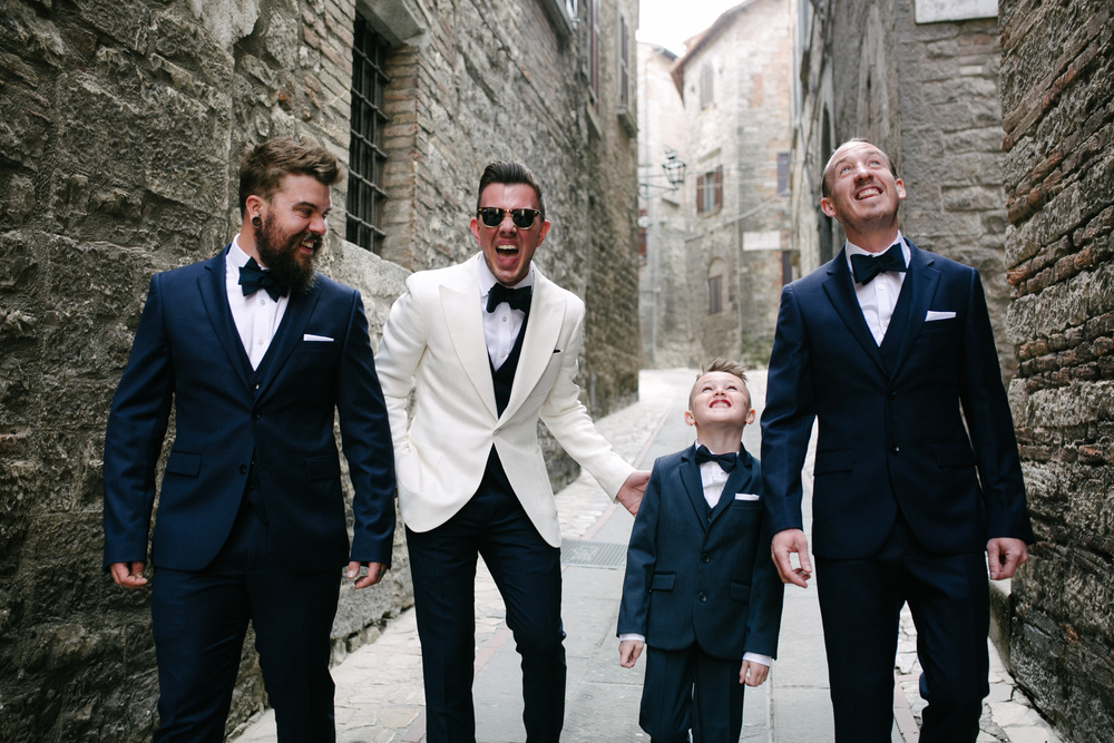 Jenni And Jamie, The Perfect Romance For A Wedding In Umbria