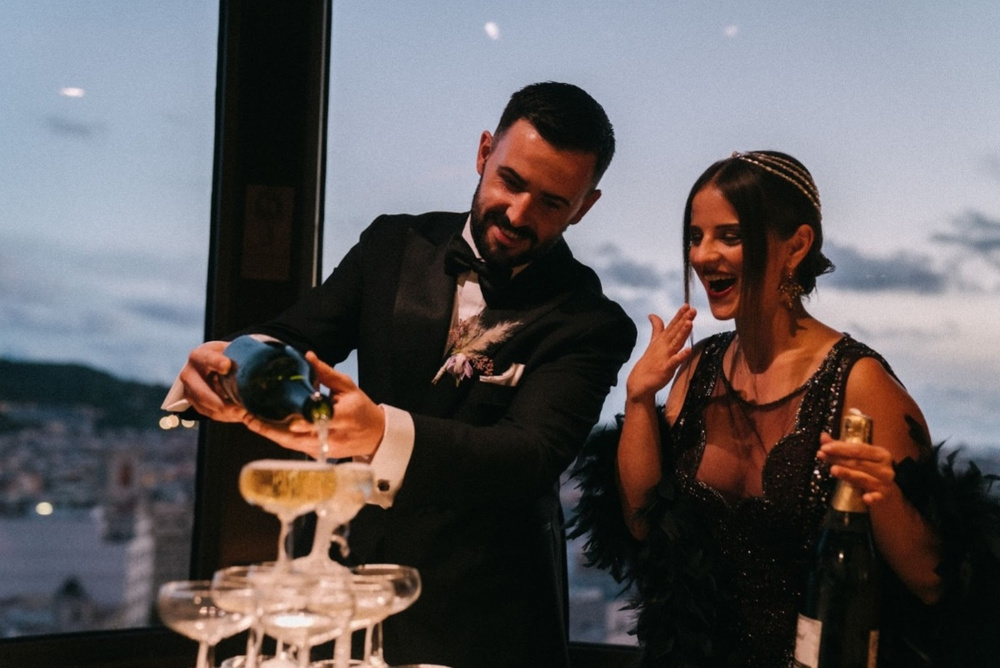 A Wedding In The Pure Gatsby Style!