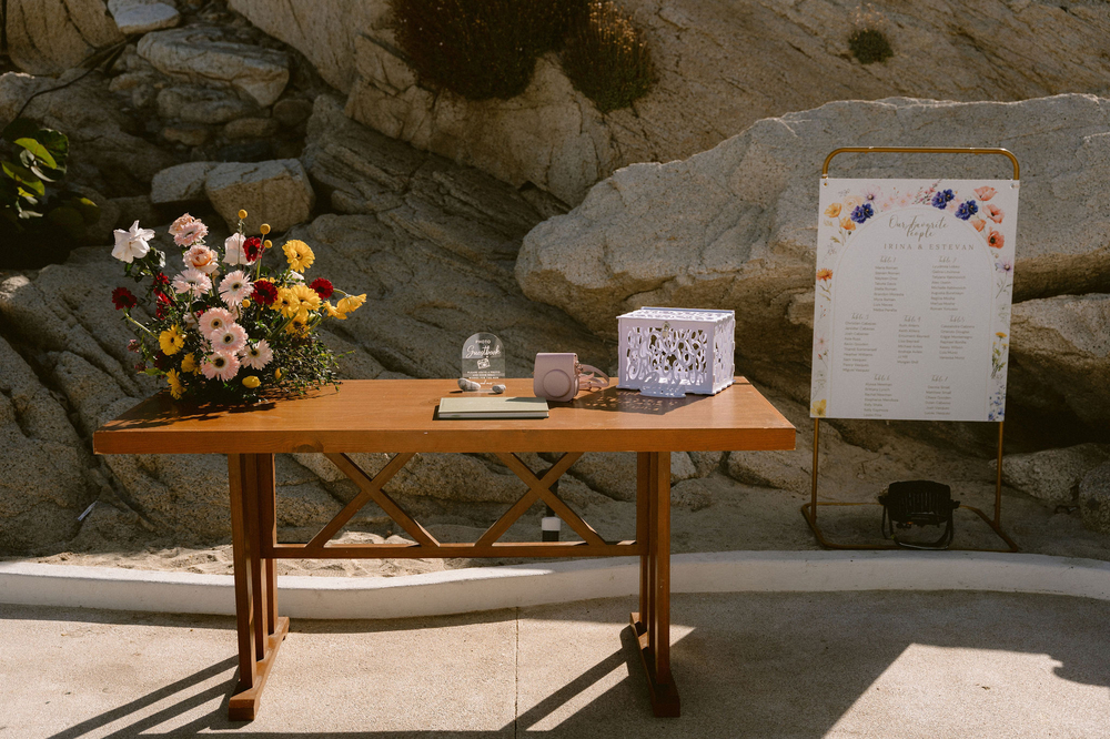 Colourful And Chic Wedding Of Irina And Estevan In Los Cabos, Mexico