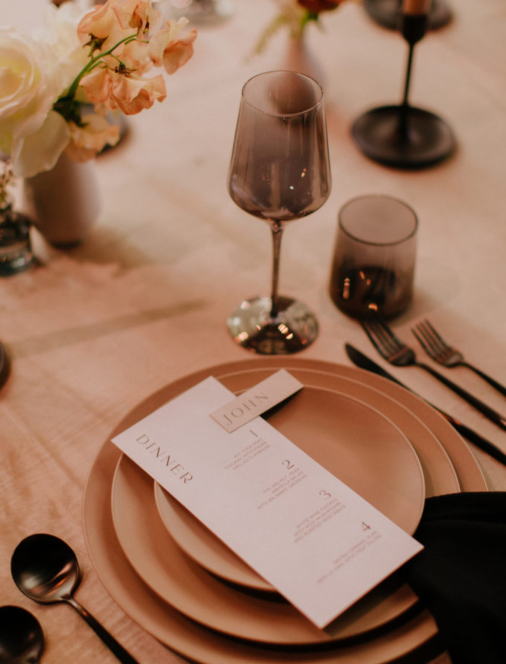 Sleek + Timeless Wedding