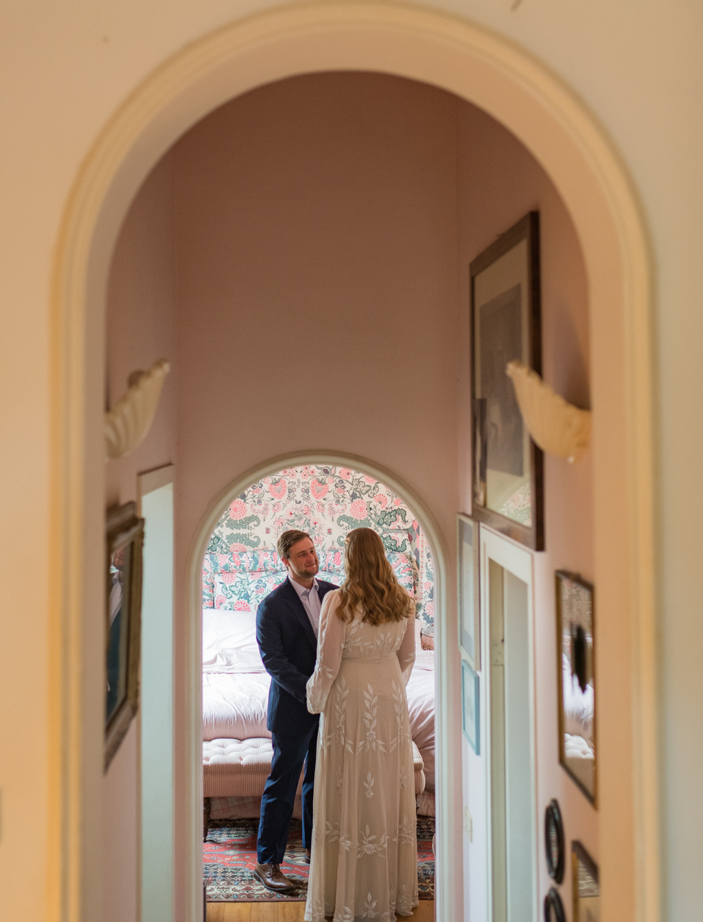 A Pink Villa Wedding Outside Rome