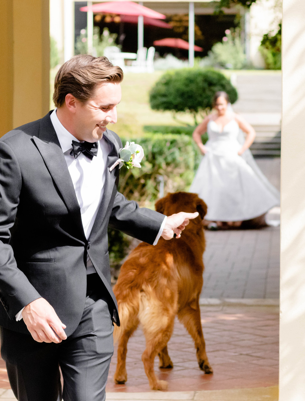 Darling Fall Garden Wedding At Airlie | Caroline & Dylan | Virginia Wedding Photographer