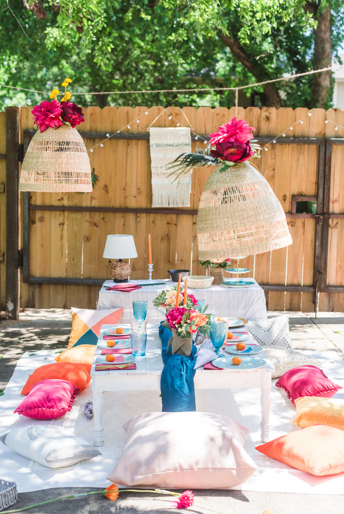 Vibrant Boho Brunch Inspired Bachelorette Alternative During A Pandemic