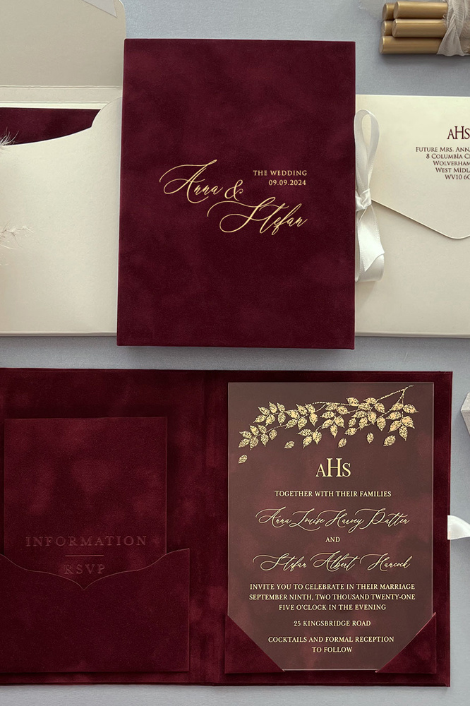 Autumn Wedding Invitations