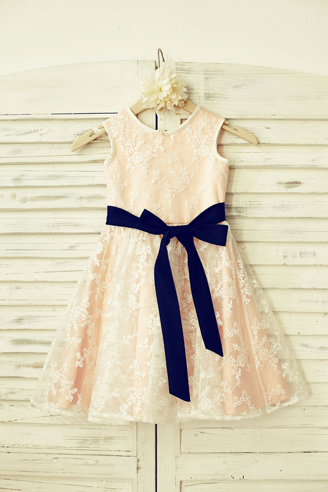 12 Super Cute Pink Flower Girl Dresses Under $100