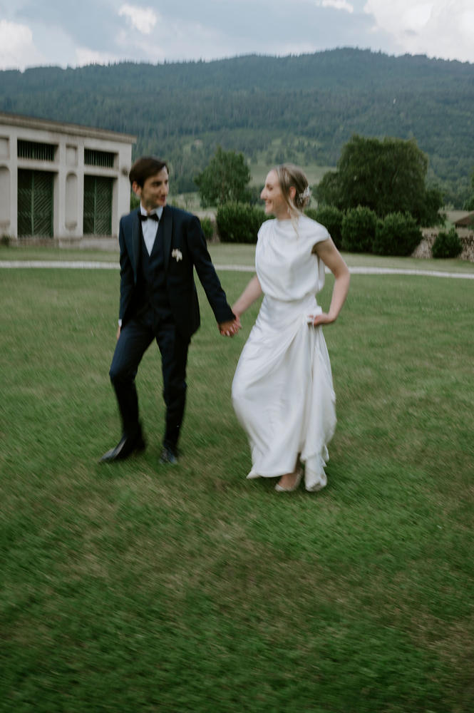 A Wedding With The Dolomites As Backdrop