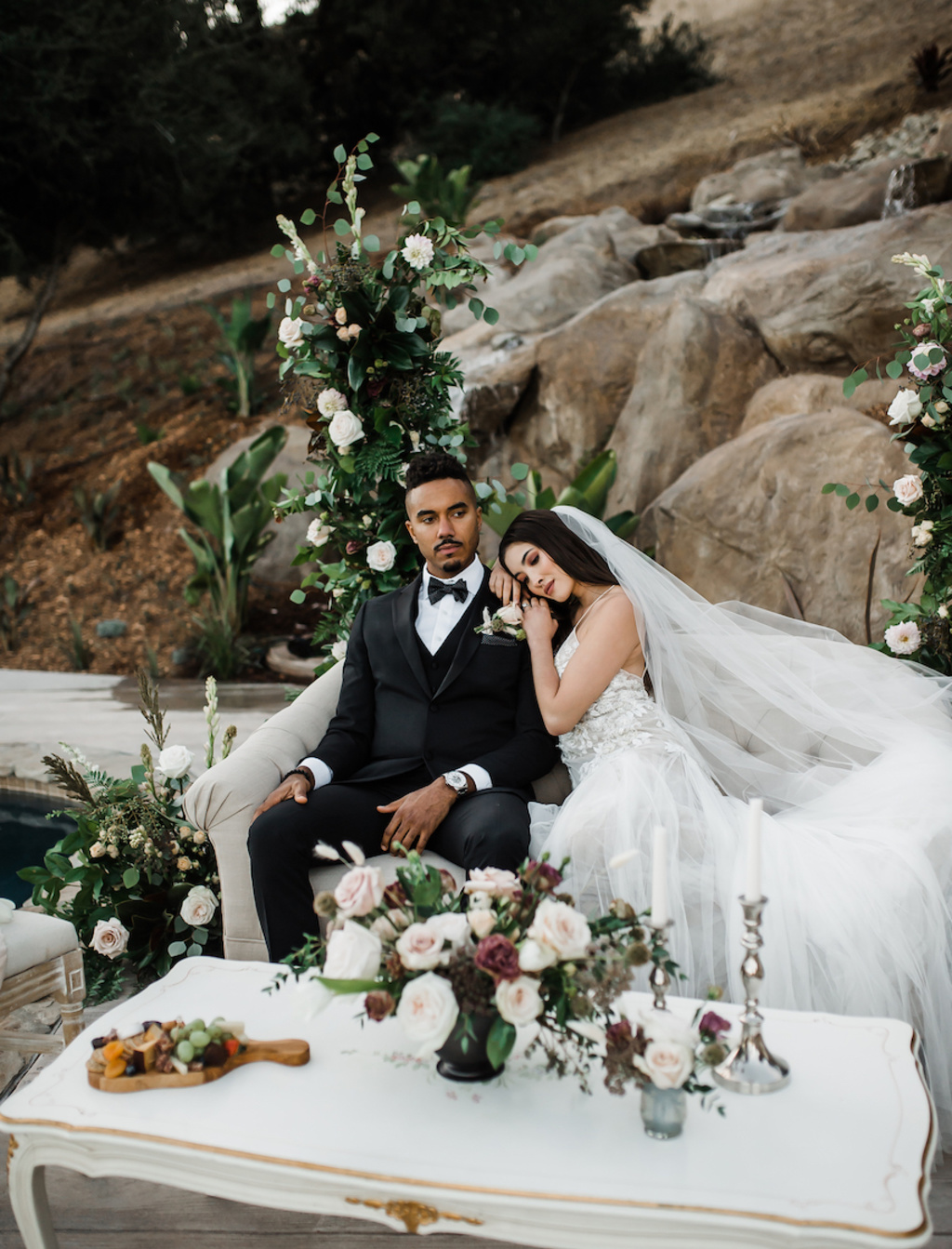 A Small Intimate  Modern Fall Wedding At Zaca Creek