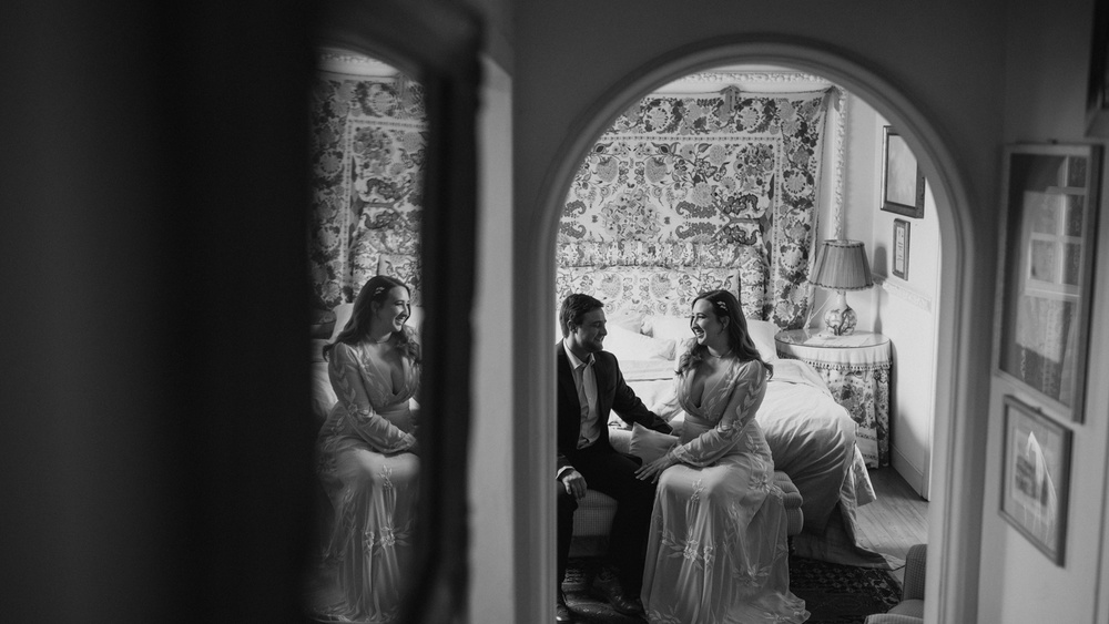 A Pink Villa Wedding Outside Rome