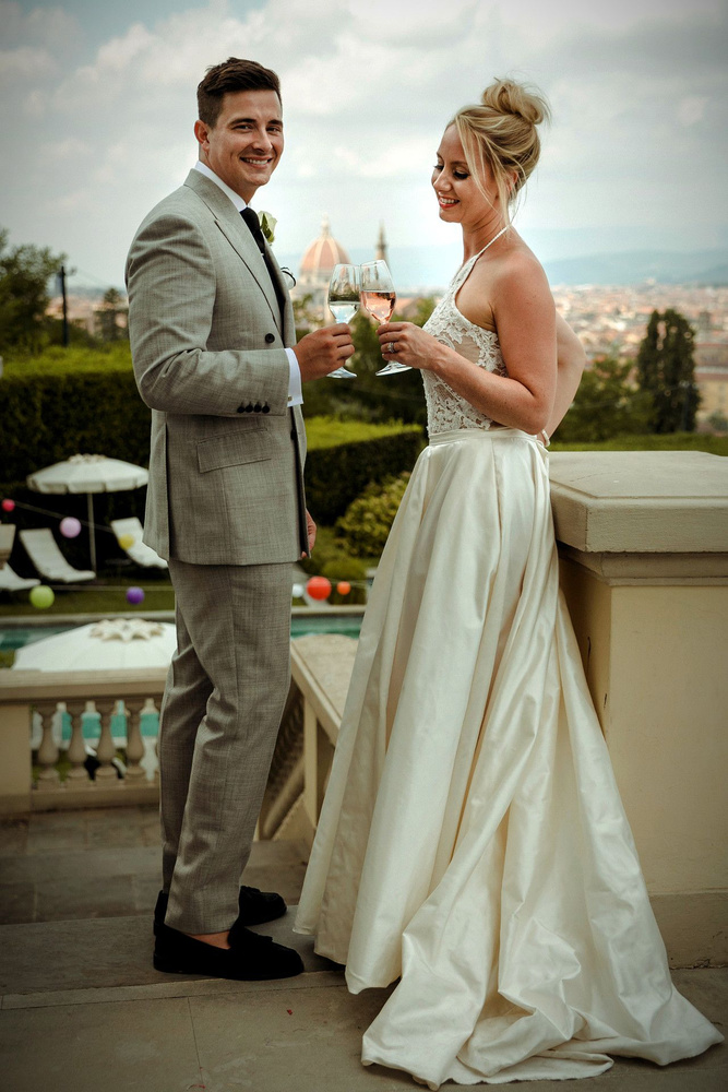 Villa La Vedetta Wedding, Florence, Italy