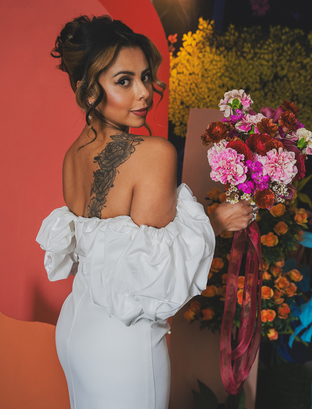 Vibrant Spring Wedding Inspiration In Calgary