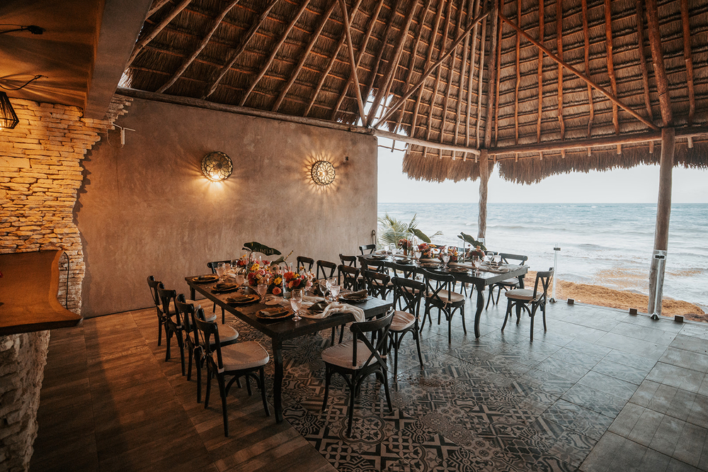 Okege And David’s Boho Tulum Wedding