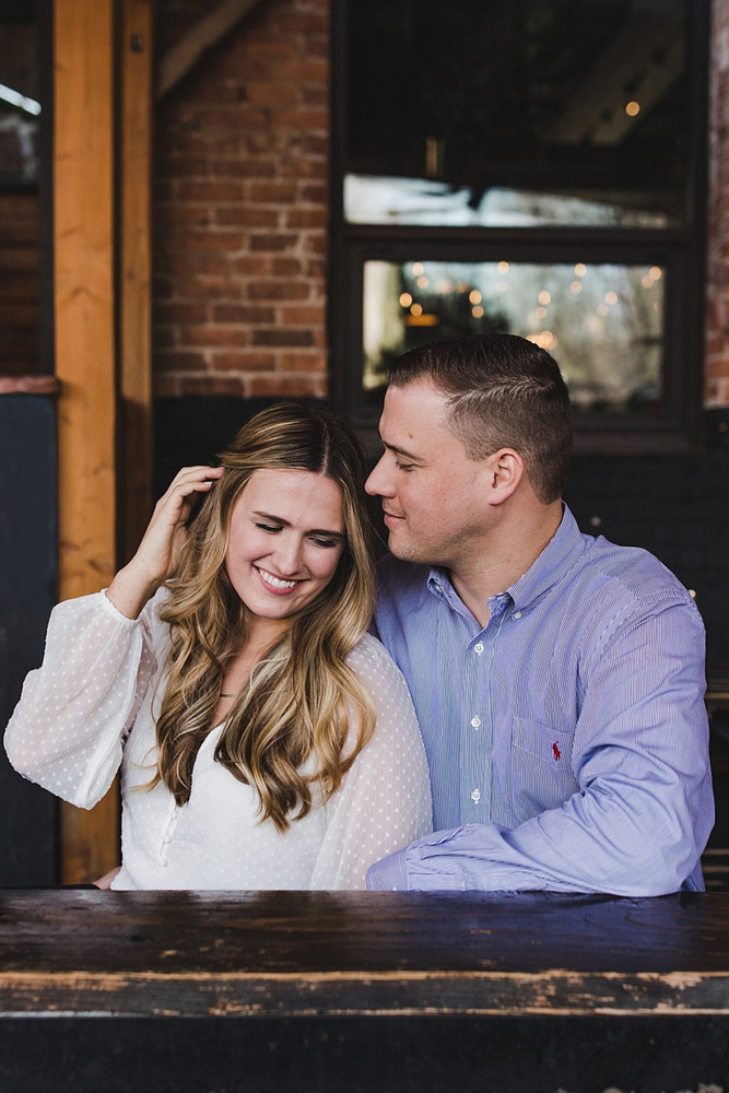 Downtown Date Night Inspired Engagement Session
