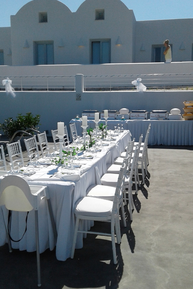 Destination Wedding In Sea And Sand Villas Santorini