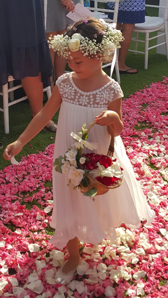 Affordable Flower Girl Dresses For Outdoor Summer Wedding