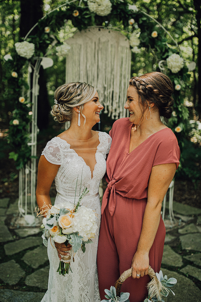 Boho Wedding With A Touch Of Vintage Flair
