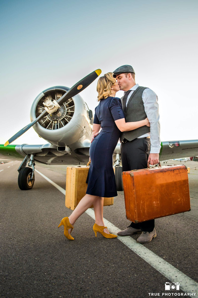 Vintage Engagement Shoot