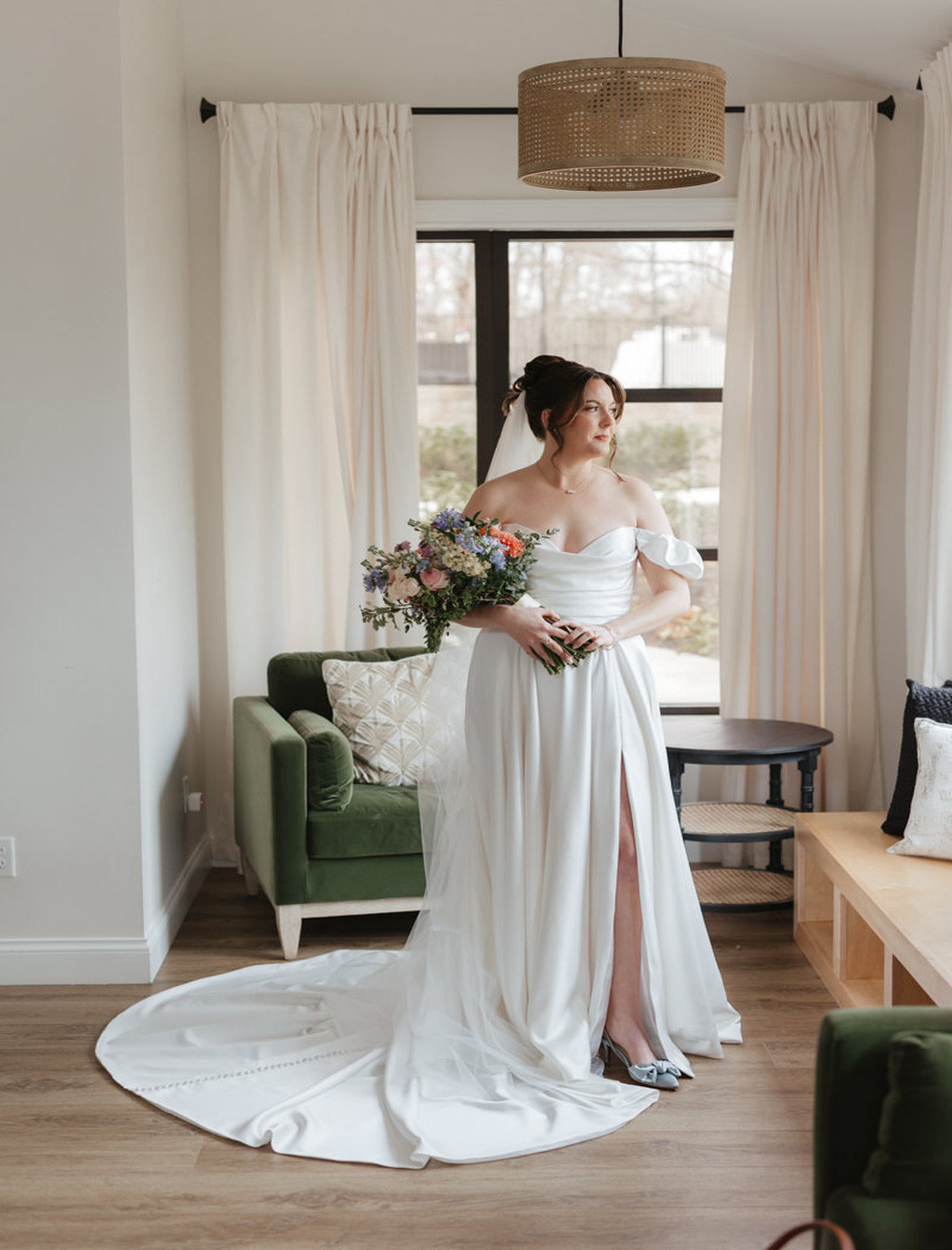 Modern Meets Spring Garden Party Wedding At Nichols Heir