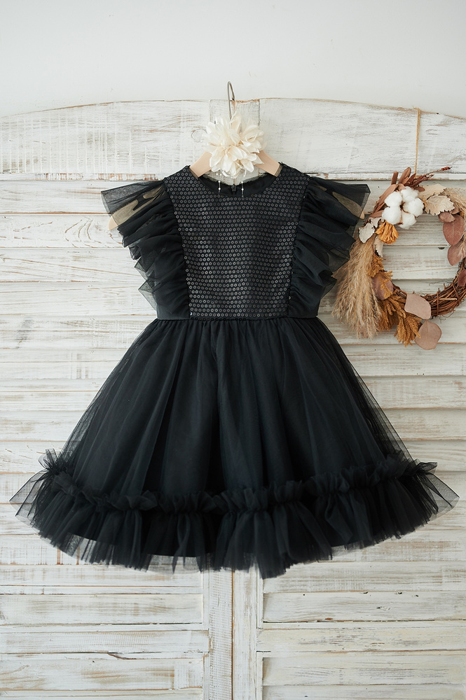 Neutral Palette Flower Girl Dresses For Modern Wedding