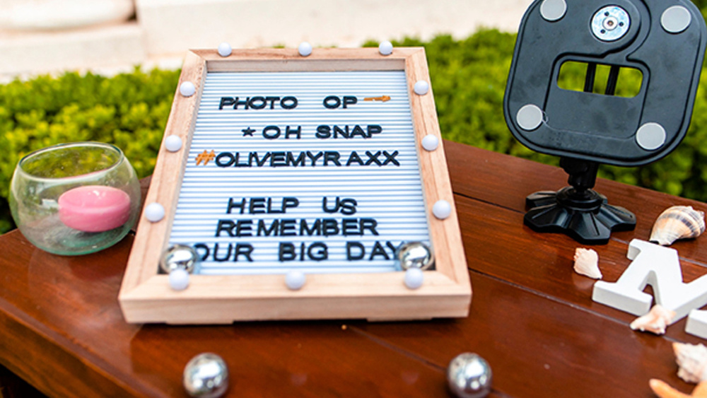 Destination Wedding In Front Of The Caribbean Ocean